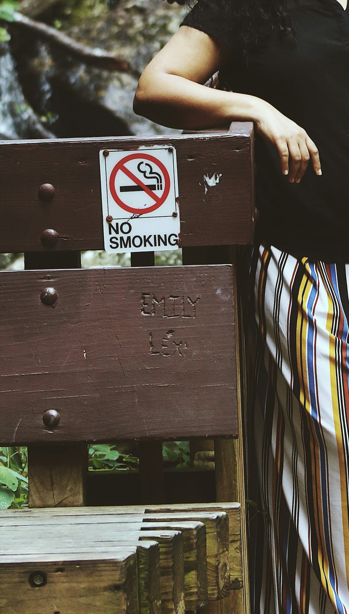 No smoking sign board